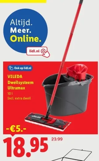 Aanbieding: Dweilsysteem Ultramax
