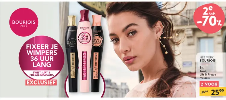 Promotie: Twist, Lift & Freeze mascara