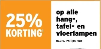 Promotie: Hang-, tafel- en vloerlampen