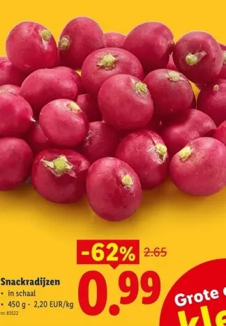 Promotie: Snackradijzen