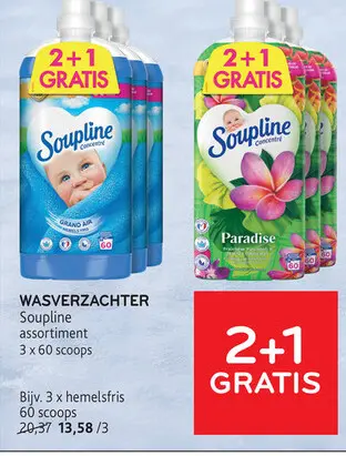 Promotie: WASVERZACHTER Soupline assortiment