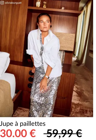 Offre: Jupe à paillettes