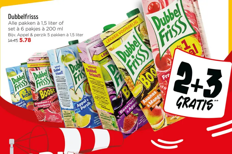 Aanbieding: Dubbelfrisss