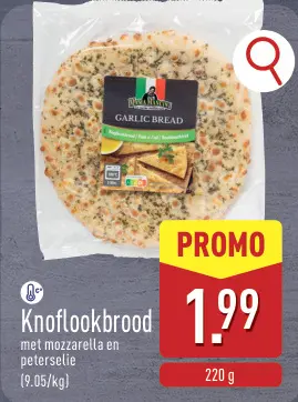 Promotie: Knoflookbrood
