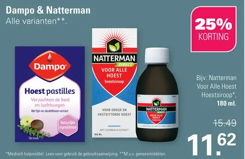 Aanbieding: Dampo & Natterman