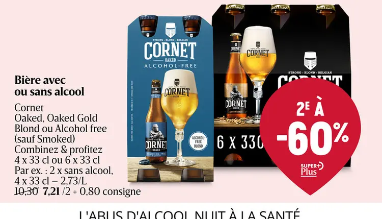 Offre: Bière avec ou sans alcool