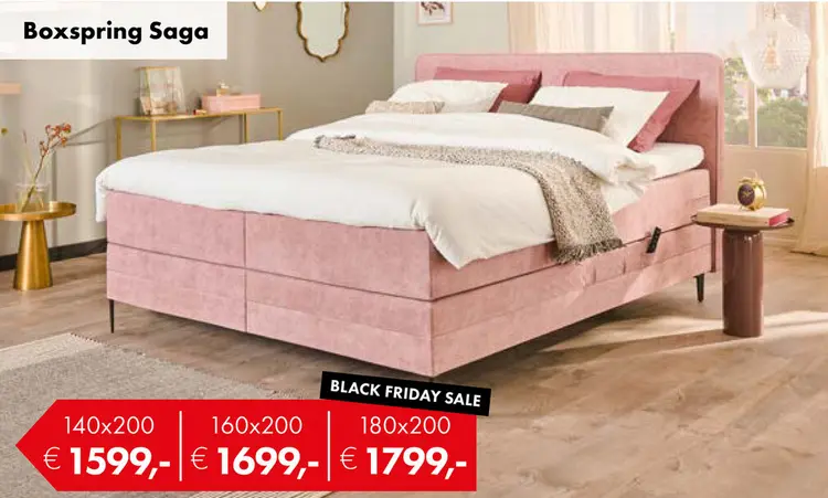 Aanbieding: Saga boxspring
