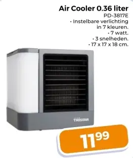 Aanbieding: Air Cooler 0.36 liter