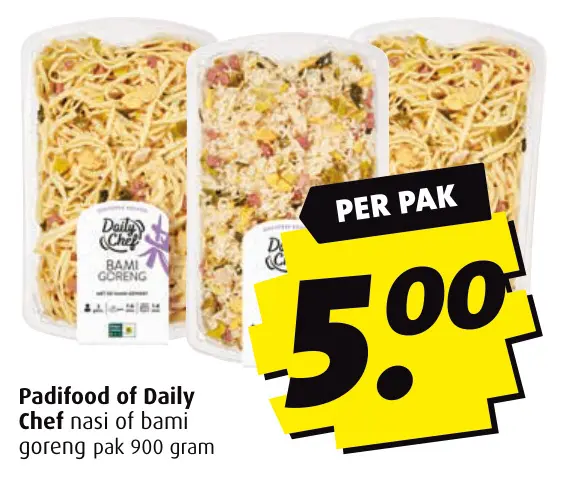 Aanbieding: Padifood of Daily Chef