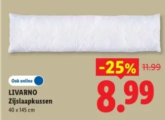 Aanbieding: Zijslaapkussen