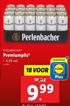 Aanbieding: Perlenbacher Premiumpils