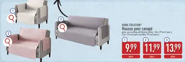 Offre: Housse pour canapé
