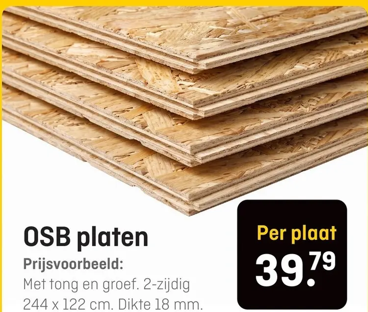 Aanbieding: Osb platen