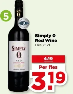 Aanbieding: Simply O Red Wine