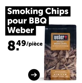 Offre: Smoking Chips pour BBQ