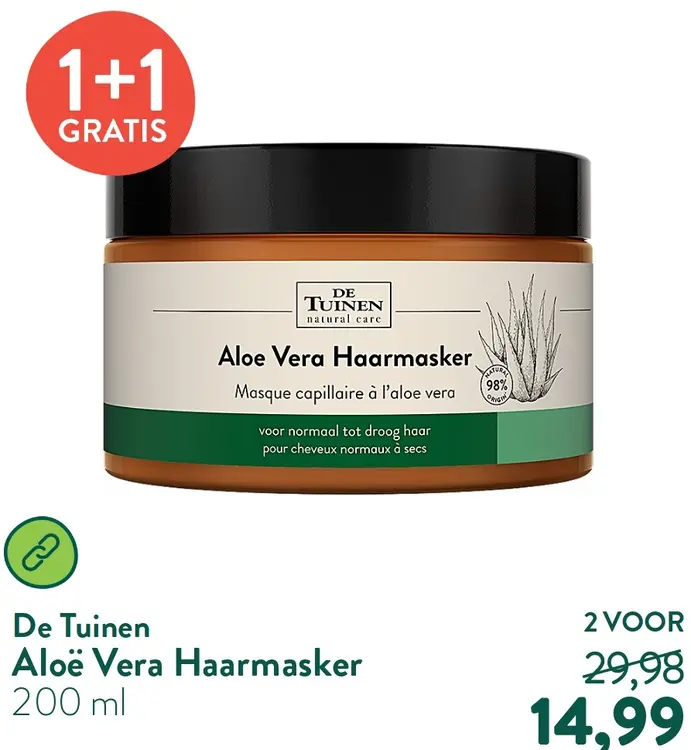 Aanbieding: Aloe Vera Haarmasker