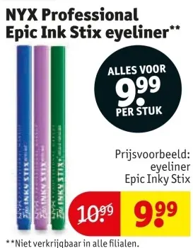 Aanbieding: Epic Ink Stix eyeliner