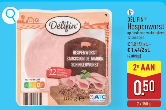 Promotie: Hespenworst