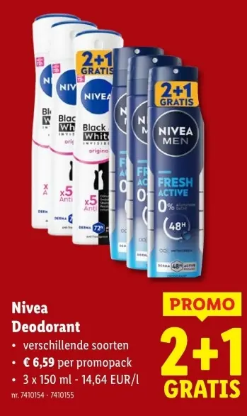 Promotie: Deodorant
