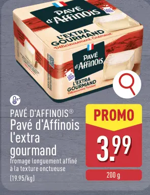 Offre: Pavé d'Affinois l'extra gourmand