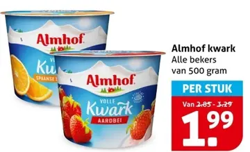 Aanbieding: Almhof kwark
