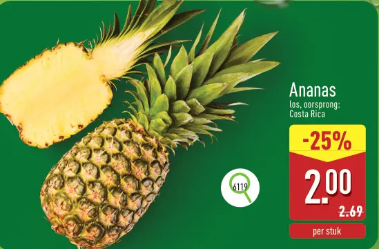 Aanbieding: Ananas