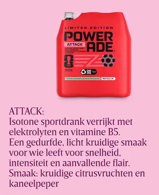 Promotie: Powerade attack