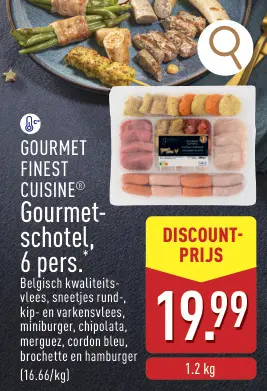 Promotie: Gourmet-schotel
