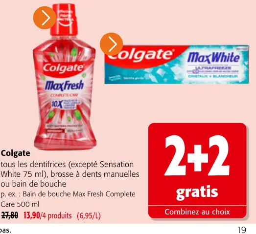 Offre: Bain de bouche Max Fresh Complete Care
