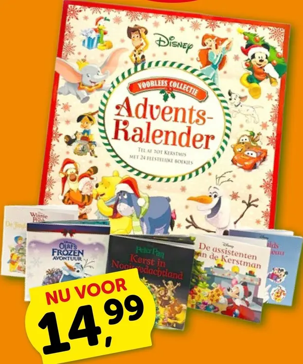 Aanbieding: Disney Adventskalender voorlees collectie
