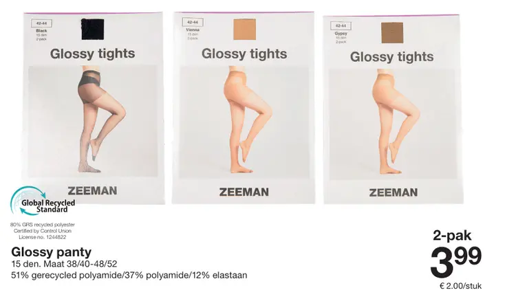Promotie: Glossy panty