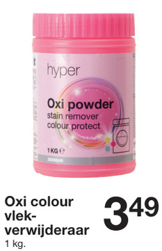 Aanbieding: Oxi colour vlek verwijderaar
