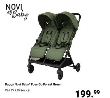 Aanbieding: Buggy Novi Baby® Foss Go Forest Green