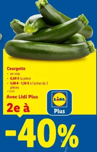 Offre: Courgette