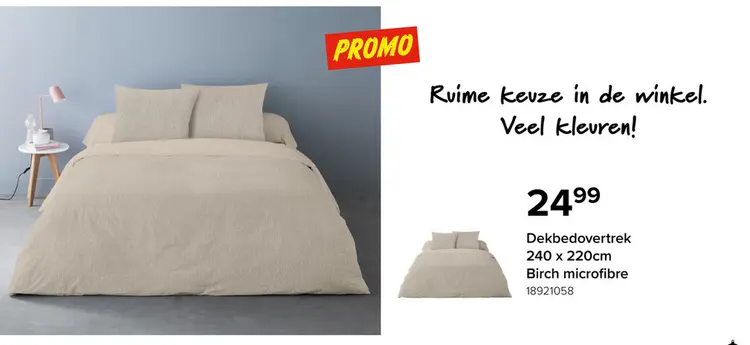 Promotie: Dekbedovertrek