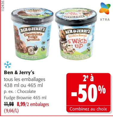 Offre: Ben & Jerry's