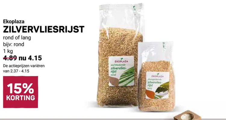 Aanbieding: Zilvervliesrijst