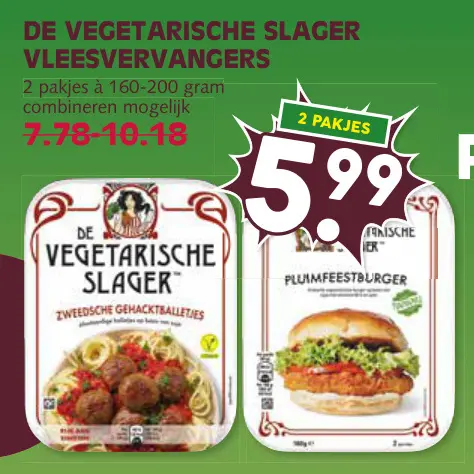 Aanbieding: Vleesvervangers