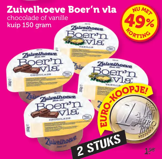 Aanbieding: Boer'n vla