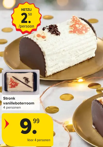 Promotie: Stronk vanilleboterroom
