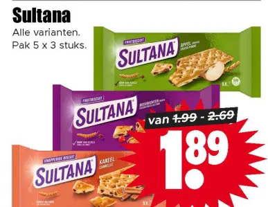 Aanbieding: Sultana