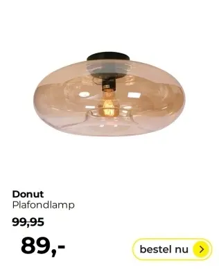 Aanbieding: Donut Plafondlamp