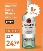 Aanbieding: Bacardí Carta Blanca