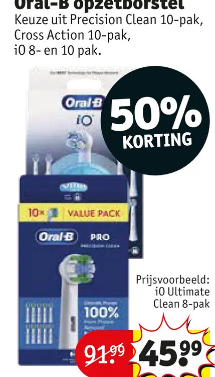Promotie: Oral-B opzetborstel