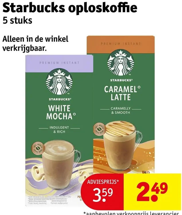 Aanbieding: Oploskoffie