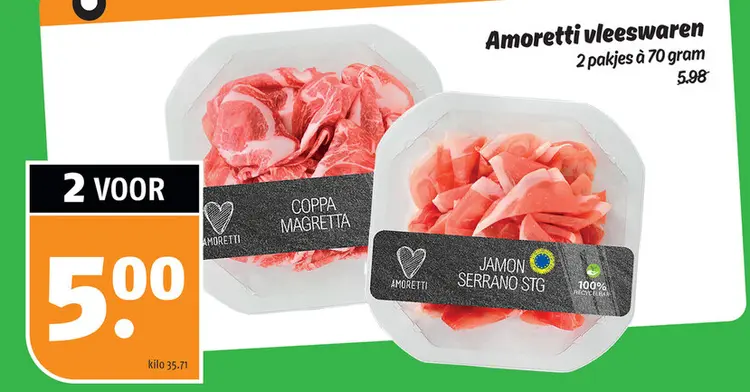 Aanbieding: vleeswaren