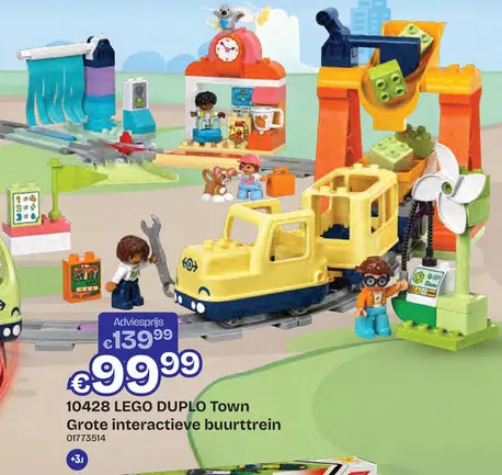 Aanbieding: 10428 LEGO Grote interactieve buurttrein