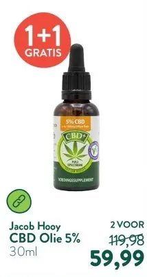 Aanbieding: CBD Olie 5%