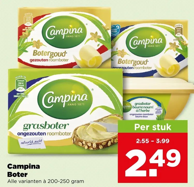 Aanbieding: Boter