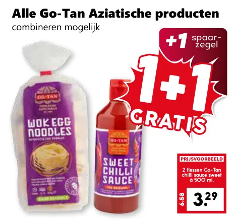 Aanbieding: Alle Go-Tan Aziatische producten